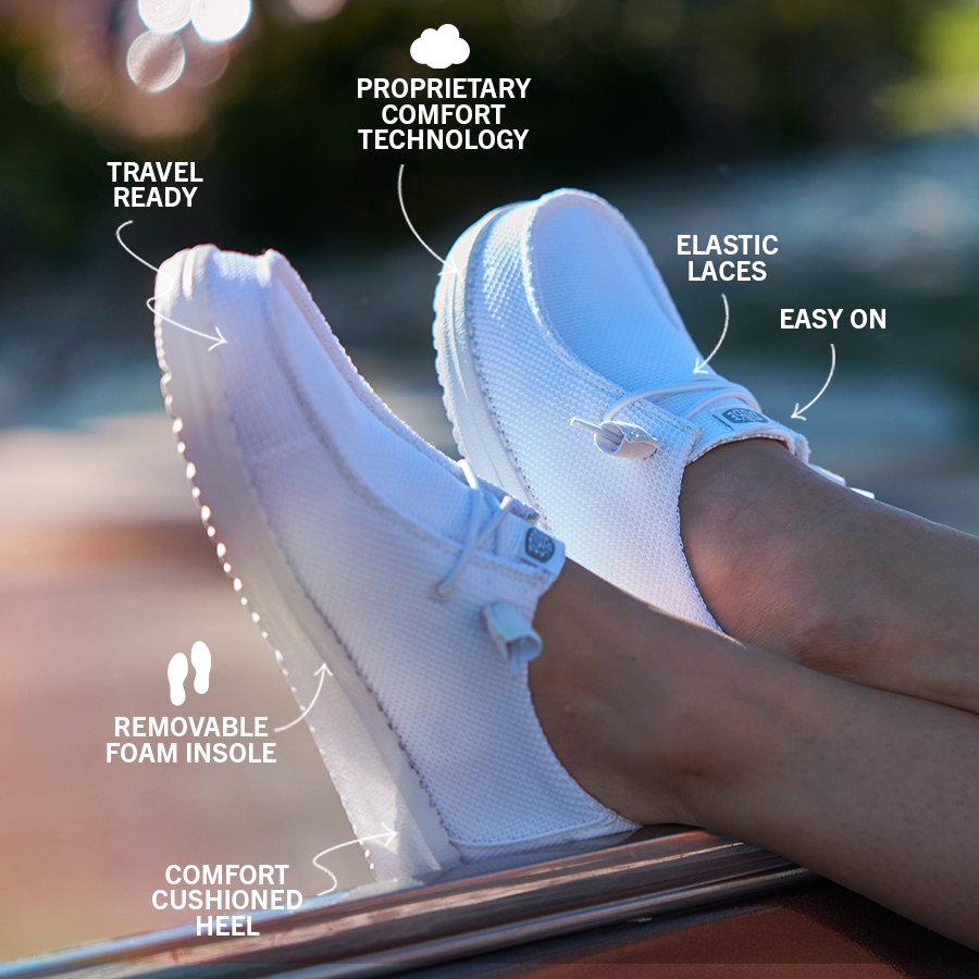 Wendy Stretch Sox Wide – Stone White - Image 3