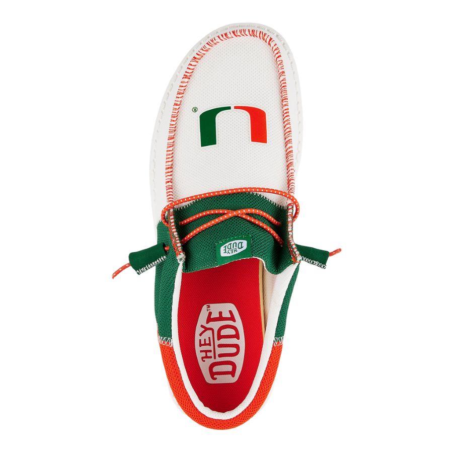 Wally Tri U of Miami – Miami Deep Green/Orange - Image 7