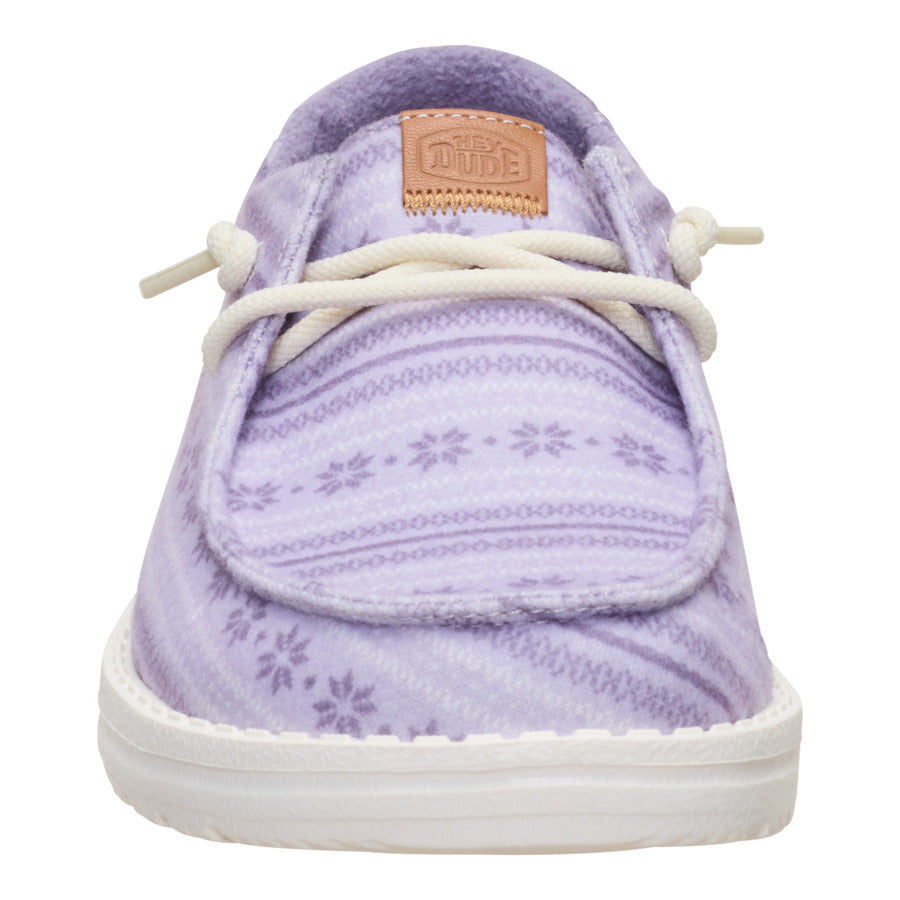 Wendy Nordic Sweater – Purple Ash/Multi - Image 4
